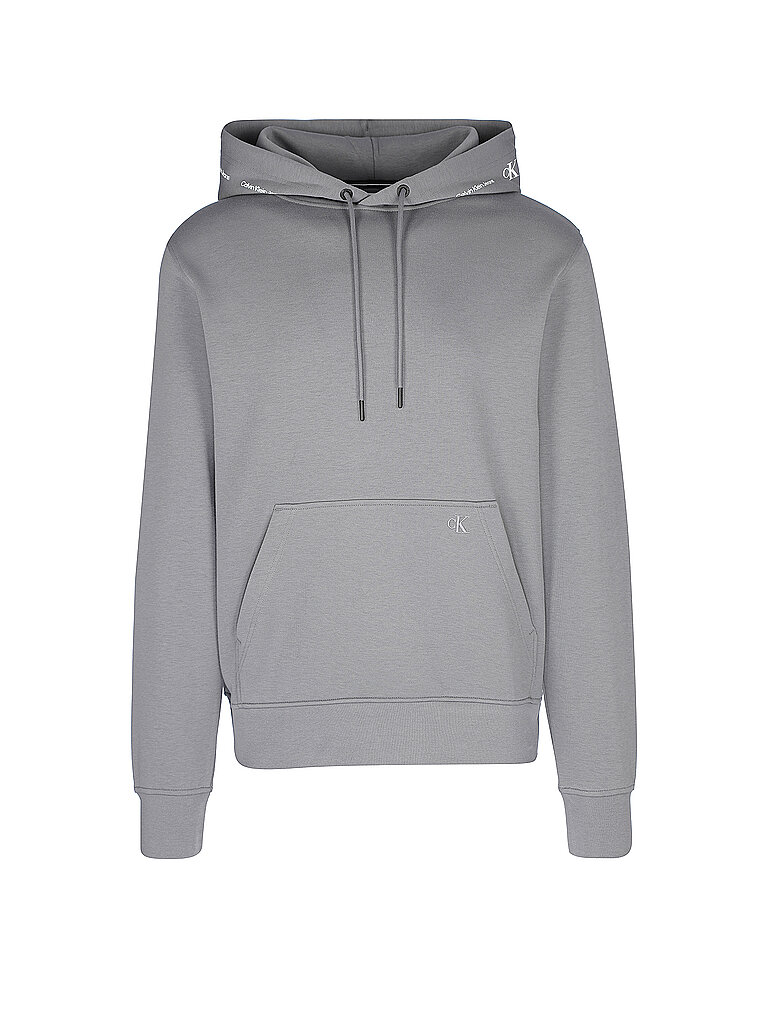 CALVIN KLEIN JEANS Kapuzensweater - Hoodie  grau | S